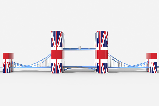 Tower Bridge 3D con libri UK