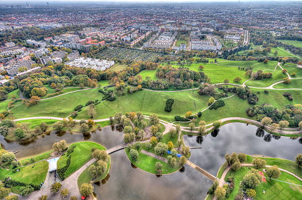 istock Munich Olympiapark from the TV tover 538614907