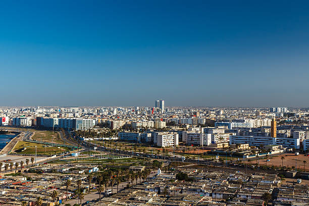 istock City panorama. Casablanca, 538614925
