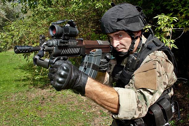 istock soldier special counterterrorism unit sa.vz.58 with an assault rifle 538614935