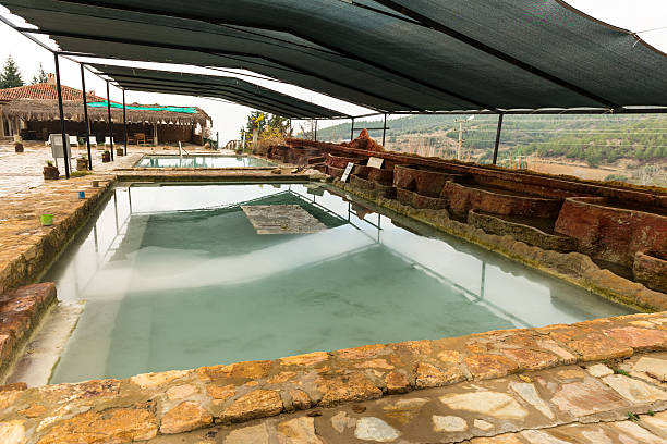 istock Color water in the natural thermal pools 538618975