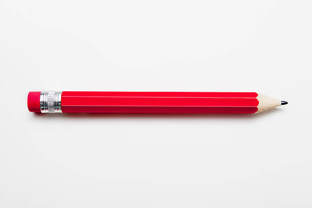 1 つの巨大なペンシル - pencil simplicity colors red ストックフォトと画像