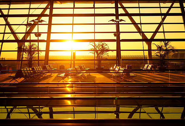 istock Enter to airport terminal 538640158