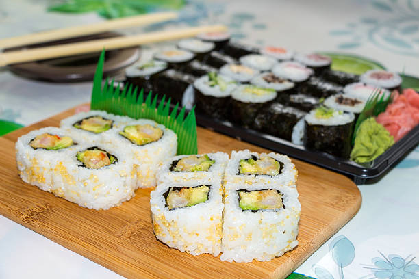 istock Various kinds of fresh sushi 538640946