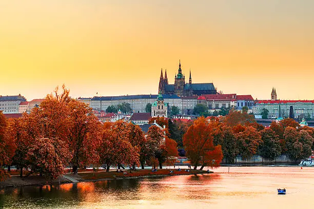 Photo of View of Prague Castle with St. Vitus Cathedral, Czech Republic