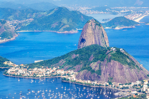 Sugar Loaf Mountain in Rio de Janeiro, Brazil.