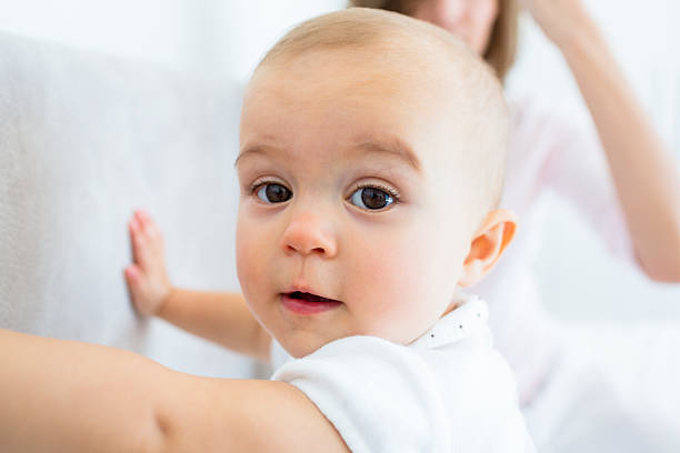 istock Closeup of a smiling cute baby 538644053