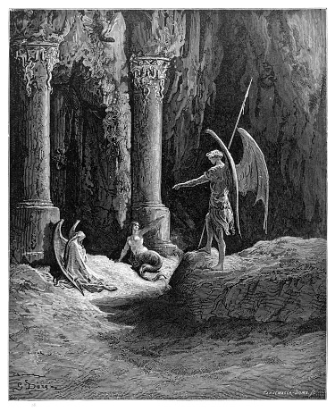 Engraving by Gustave Dore.