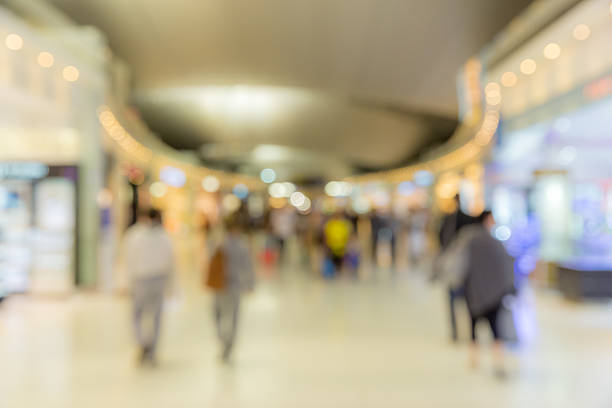 istock airport boarding area Blurred background 538647470