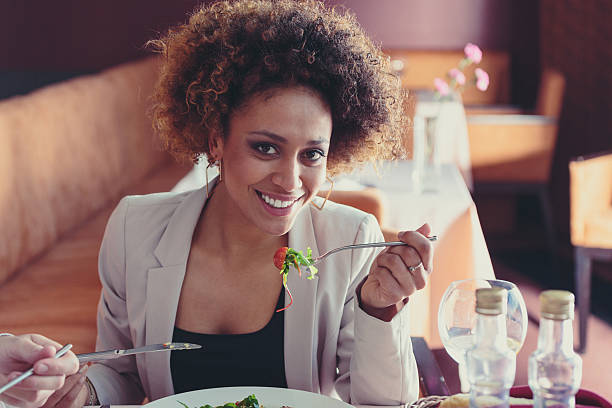 istock Businesswoman on lunch 538648055