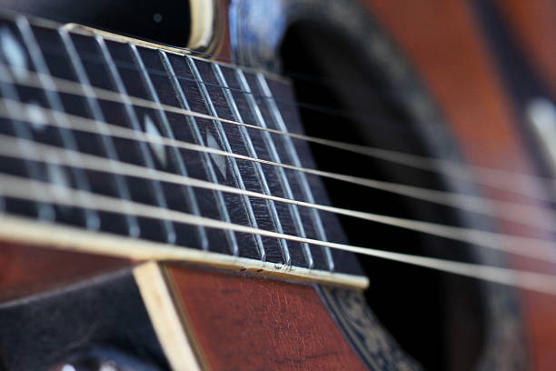 istock close up guitar ,play music concept 538648297