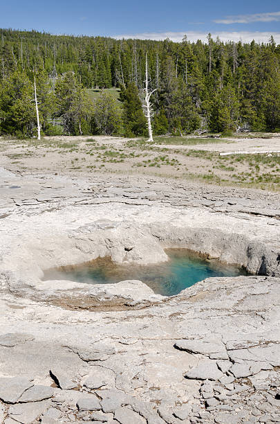 istock geyser in Yellowstone 538649079