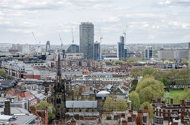 istock Aerial View ofsurrounding office buildings 538650256