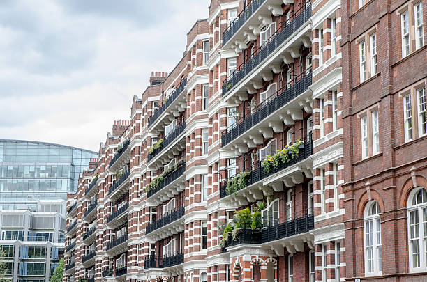 istock Facade of old residential building with only windows 538650330