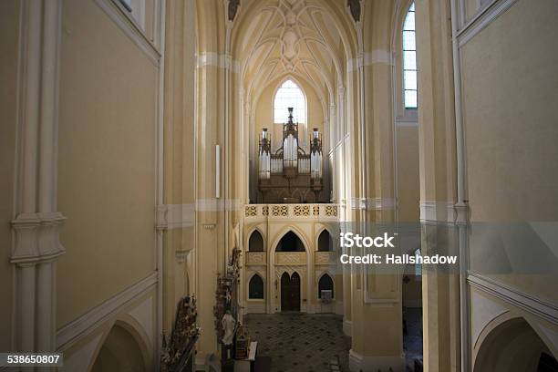Sedlec Cathedral Interior Hall Stock Photo - Download Image Now - 2015, Adult, Arch - Architectural Feature