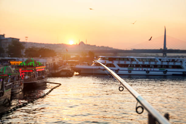 istock Fishing at Galata bridge in Istanbul 538652218
