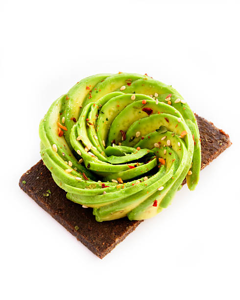 Avocado Toast on White
