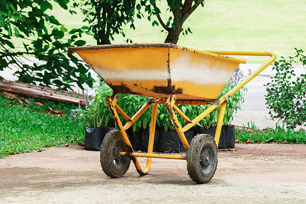 istock Cement and concrete trolley on cement floor 538654066