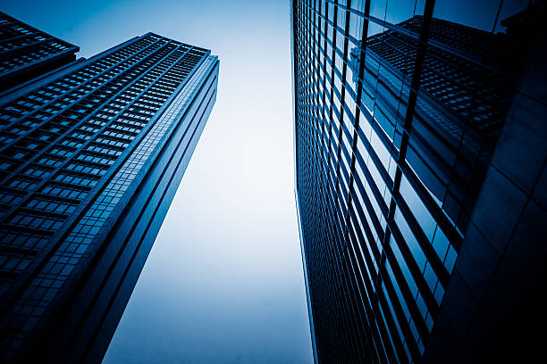 istock low angle view of skyscrapers 538654392