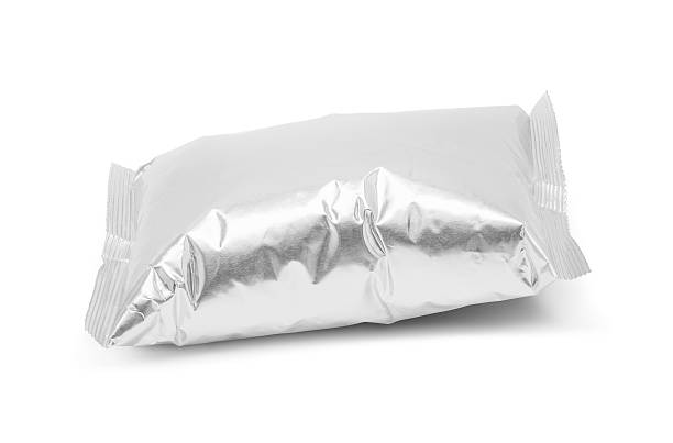 istock blank packaging foil snack pouch isolated on white background 538654986