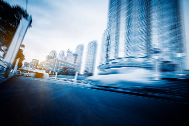 istock traffic in the downtown district 538655528