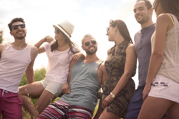 istock Relaxing during holiday with friends 538658900