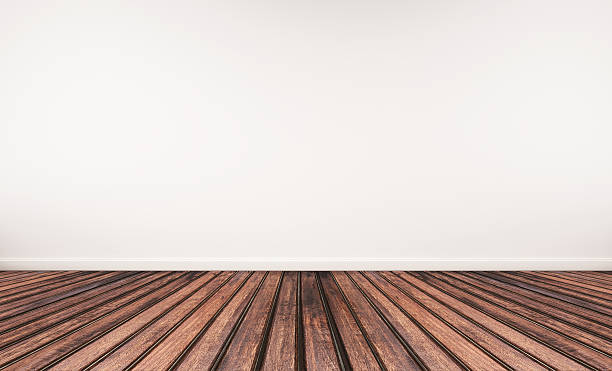 istock Wooden floor and white wall 538659030