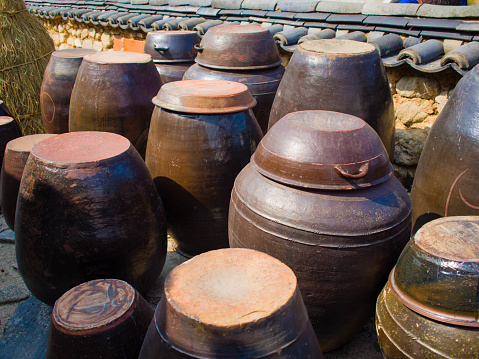 Pots, Jars or kimchi jars in South Korea
