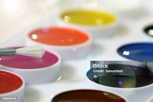 Paints Stock Photo - Download Image Now - Art, Art And Craft, Artist's Palette