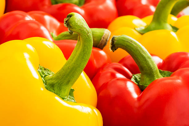 istock Red And Yellow Paprika Close Up. 538660500