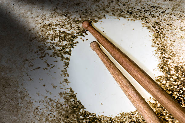 istock Close up of Snare Drum with Drumsticks 538661218