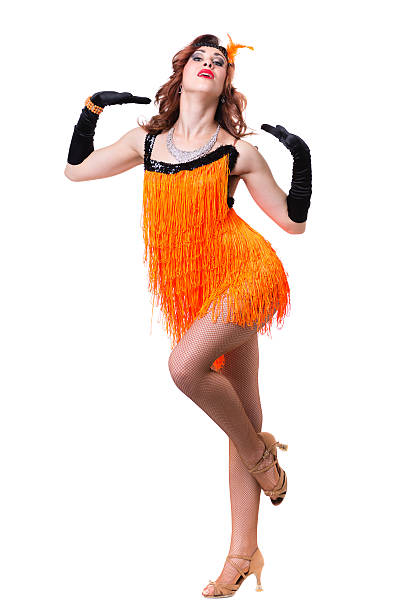istock Disco dancer showing some movements against isolated white 538661746