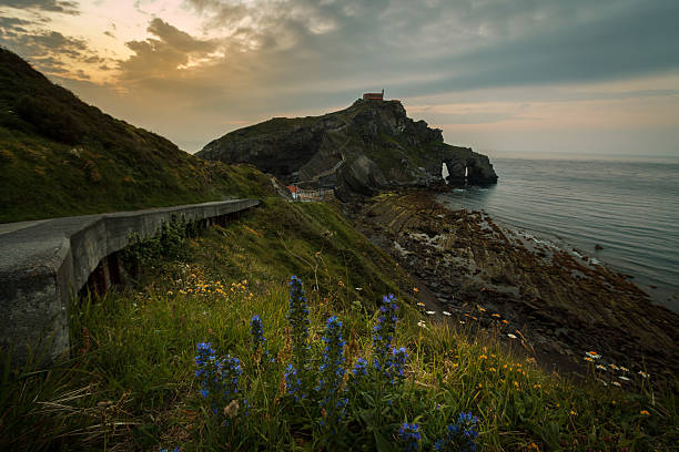 istock Panoramic of San Juan de Gaztelugatxe at sunset 538662744