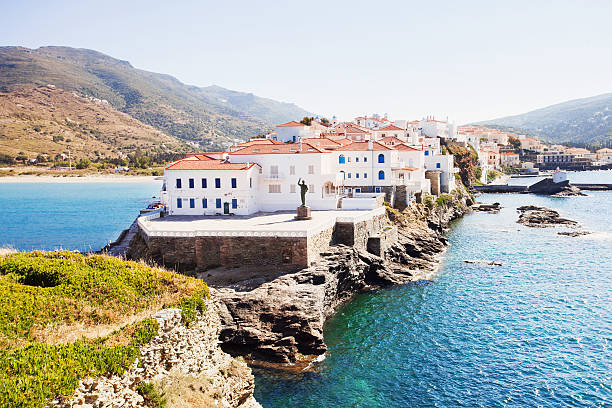 Capital of Andros, Greece