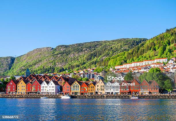 Bergen Norway Stock Photo - Download Image Now - Bryggen, Bergen - Norway, Norway