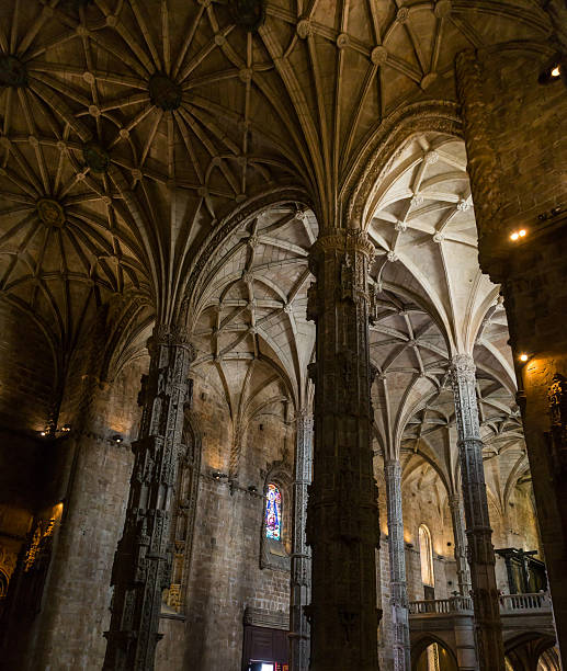 istock interier details of the Monastery or Hieronymites 538669120