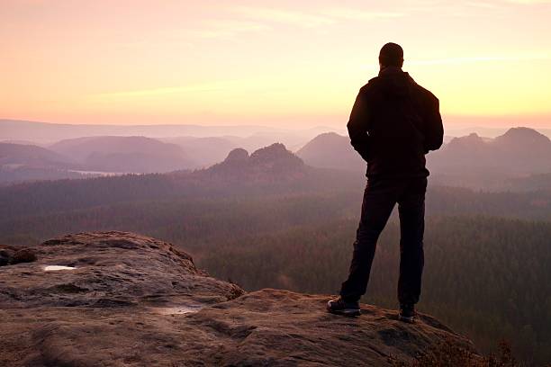 istock Young Confident and Powerful Man Standing with Hands on Hips 538670014