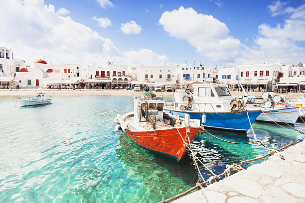 istock Mykonos town, Greece 538670038