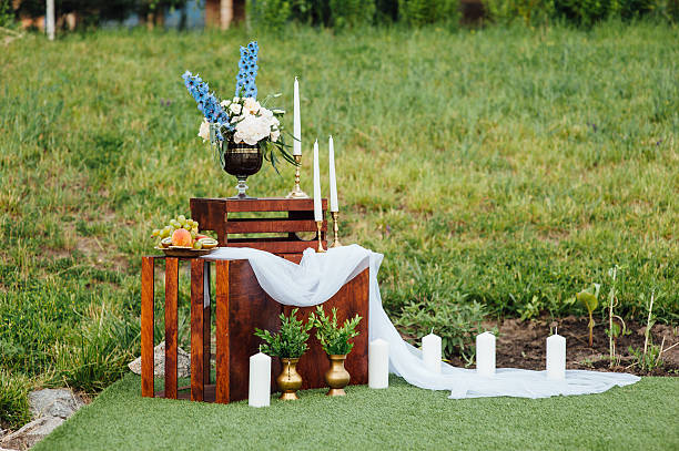istock Wedding photo zone. decoration. 538670138