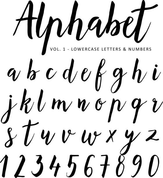 Lowercase R In Calligraphy Calligraphy Lowercase R