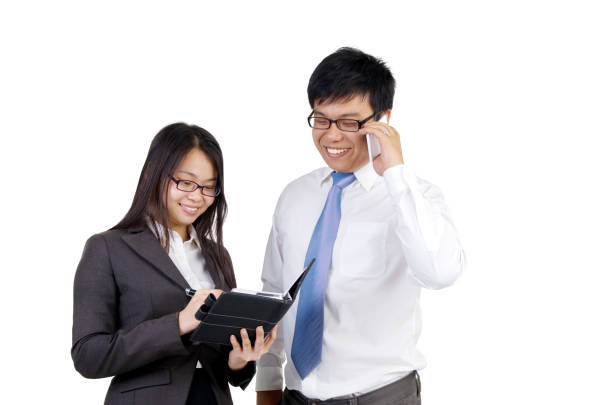 istock Asian business couple 538671806