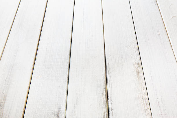 istock White natural painted wood texture and background. 538673060