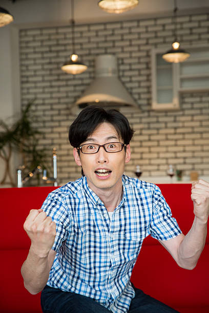 istock Cheering for my winning sports team 538674496