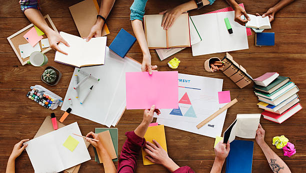 istock Brainstoming Gruoup of people Working Concept 538675082