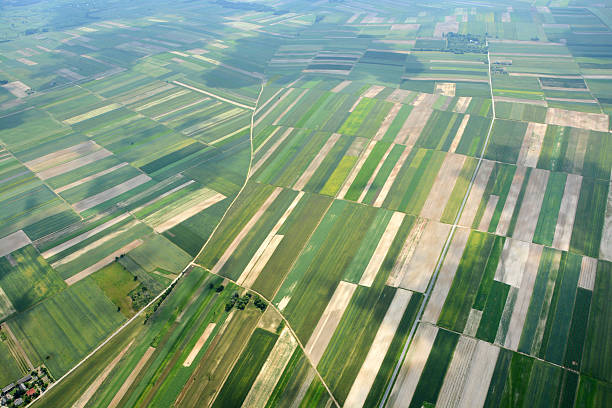 istock Aerial view of the countryside 538676468