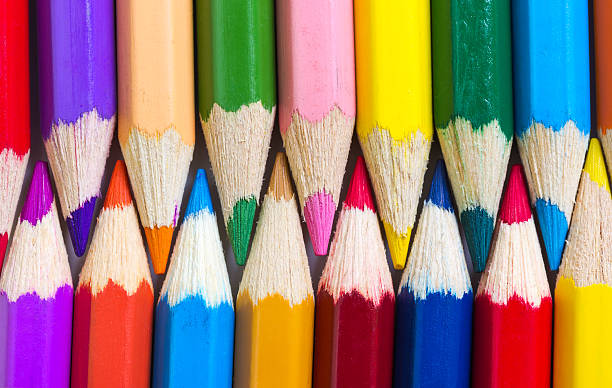 istock Background from set of colour pencils. 538676758