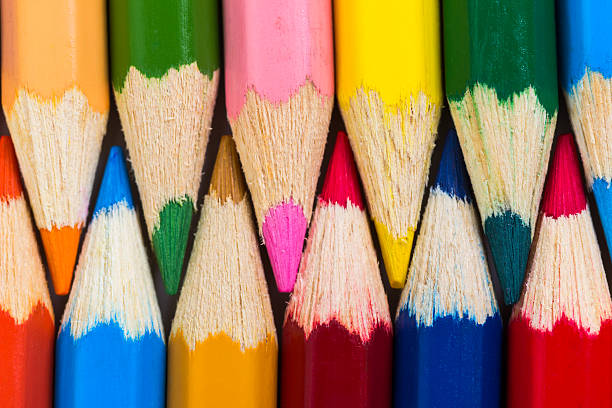 istock Background from set of colour pencils. 538676816