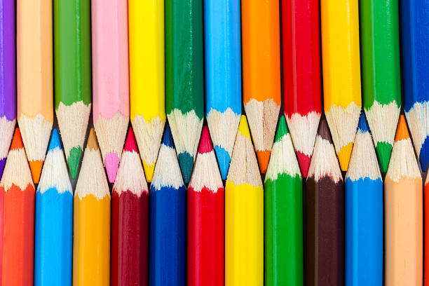 istock Background from set of colour pencils. 538676860