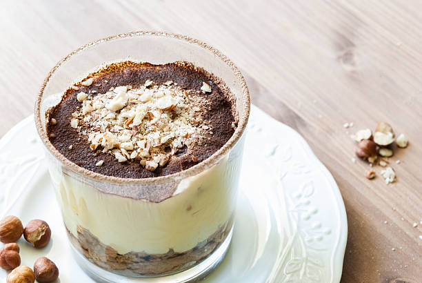 istock Tiramisu on wooden table 538677802