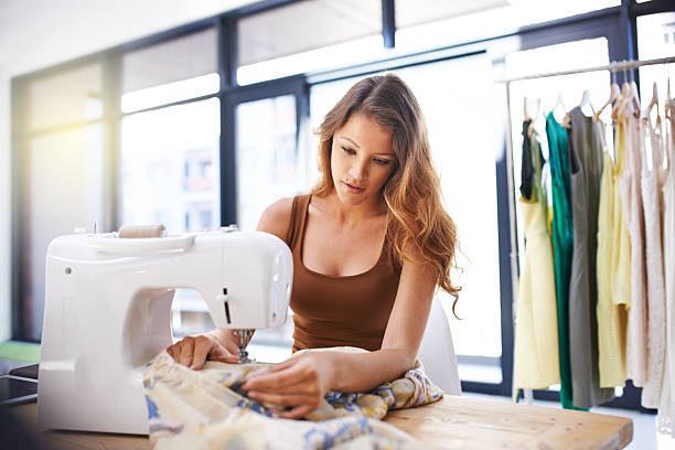 istock Hope I finish this dress in time... 538680422
